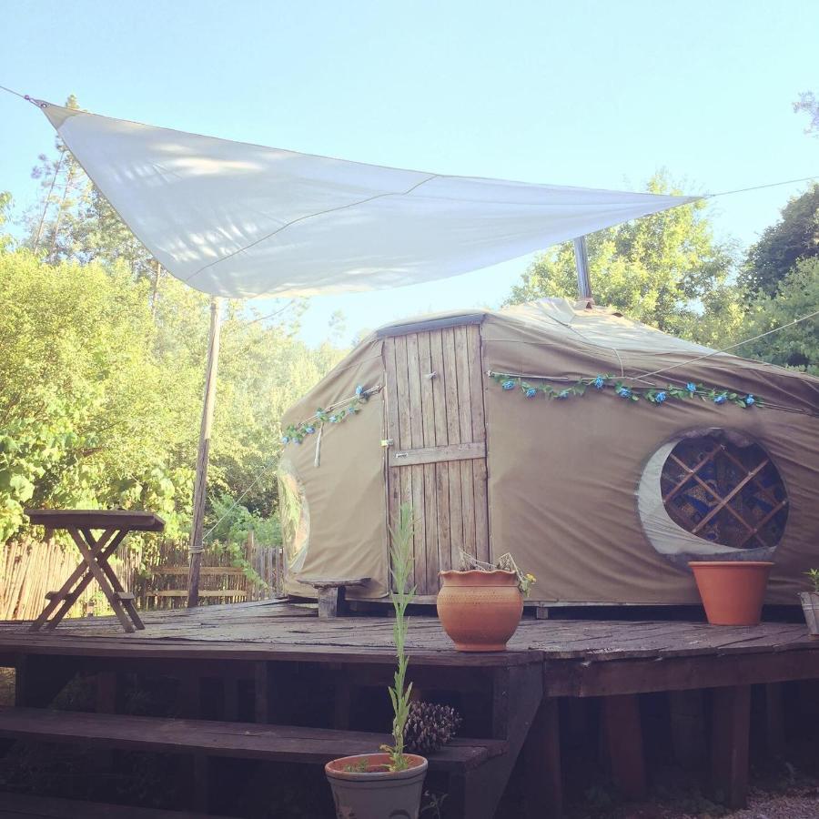 Star Gazing Luxury Yurt With River Views, Off Grid Eco Living Vale do Barco エクステリア 写真